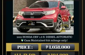 2022 HONDA CRV 1.6 S  DIESEL AUTOMATIC 🔥𝐉𝐄𝐒𝐒𝐄𝐍 𝐌𝐄𝐍𝐃𝐎𝐙𝐀🙋‍♂️☎️  09279850198