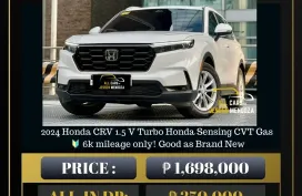 2024 Honda CRV 1.5 V Turbo Honda Sensing CVT Gas 🔥𝐉𝐄𝐒𝐒𝐄𝐍 𝐌𝐄𝐍𝐃𝐎𝐙𝐀🙋‍♂️☎️  09279850198