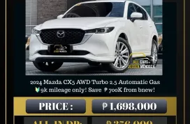2024 Mazda CX5 AWD Turbo 2.5 Automatic Gas 🔥𝐉𝐄𝐒𝐒𝐄𝐍 𝐌𝐄𝐍𝐃𝐎𝐙𝐀🙋‍♂️☎️  09279850198