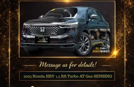 2023 Honda HRV 1.5 RS Turbo AT Gas Honda SENSING 🔥𝐉𝐄𝐒𝐒𝐄𝐍 𝐌𝐄𝐍𝐃𝐎𝐙𝐀🙋‍♂️☎️  09279850198