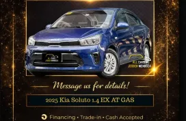 2025 Kia Soluto 1.4 EX AT GAS 🔥𝐉𝐄𝐒𝐒𝐄𝐍 𝐌𝐄𝐍𝐃𝐎𝐙𝐀🙋‍♂️☎️  09279850198