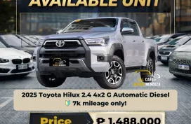 2025 Toyota Hilux 2.4 4x2 G AT 📣252K All in DP 🔥𝐉𝐄𝐒𝐒𝐄𝐍 𝐌𝐄𝐍𝐃𝐎𝐙𝐀🙋‍♂️☎️  09279850198
