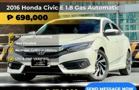 2016 Honda Civic E 1.8 Gas Automatic 🔥𝐉𝐄𝐒𝐒𝐄𝐍 𝐌𝐄𝐍𝐃𝐎𝐙𝐀🙋‍♂️☎️  09279850198