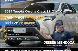 2024 Toyota Corolla Cross 1.8 G AT Gas 🔥𝐉𝐄𝐒𝐒𝐄𝐍 𝐌𝐄𝐍𝐃𝐎𝐙𝐀🙋‍♂️☎️  09279850198