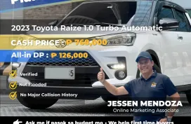 2023 Toyota Raize 1.0 Turbo Automatic Gas 🔥𝐉𝐄𝐒𝐒𝐄𝐍 𝐌𝐄𝐍𝐃𝐎𝐙𝐀🙋‍♂️☎️  09279850198