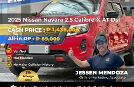 2025 Nissan Navara 2.5 Calibre-X AT Dsl 📣106K DP 🔥 𝐉𝐄𝐒𝐒𝐄𝐍 𝐌𝐄𝐍𝐃𝐎𝐙𝐀 ☎️09279850198
