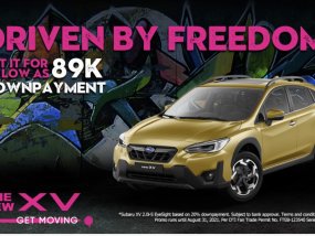 Subaru XV 2.0i-S Eyesight CVT 2021 With ₱89,000 All-in Down payment