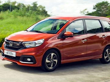 The Mobilio looks more mature than its brother Brio