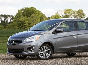 The Mitsubishi Mirage G4 is the sedan version of the Mitsubishi Mirage