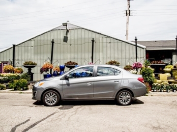 The Mitsubishi Mirage G4 is the sedan sibling of the Mitsubishi Mirage hatchback