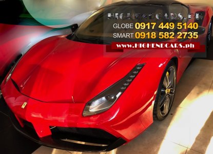 Ferrari 488 Gtb Price More Than 589500 For Sale Philippines