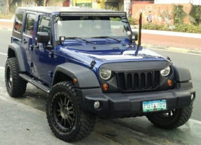 blue jeep wrangler for sale