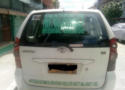 toyota avanza panel van for sale