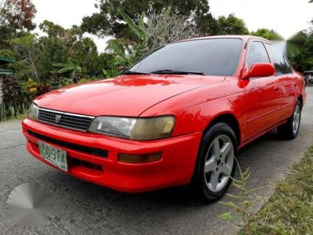 corolla 1996 specifications