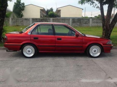 Toyota Corolla 1.6 GL 1992 Red MT For Sale 190292