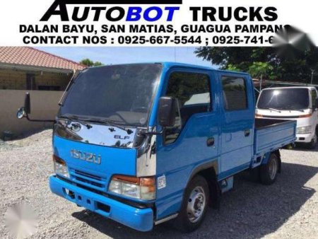 Isuzu Elf Double Cab Cargo Dropside For Sale 288363