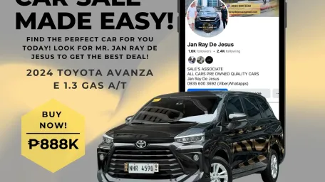 2024 Toyota Avanza E 1.3 Gas Automatic ☎️CALL NOW 0935 600 3692 JAN RAY DE JESUS