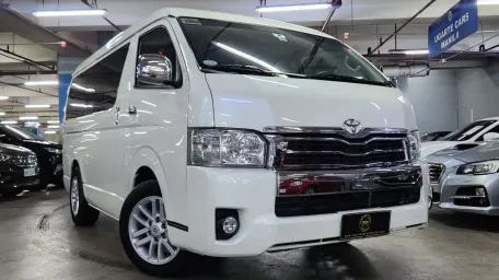 2016 Toyota Hiace Super Grandia DSL AT | With Warranty by Ugarte Cars Manila