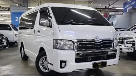 2015 Toyota Hiace Super Grandia 2.5L DSL AT | With Warranty by Ugarte Cars Manila