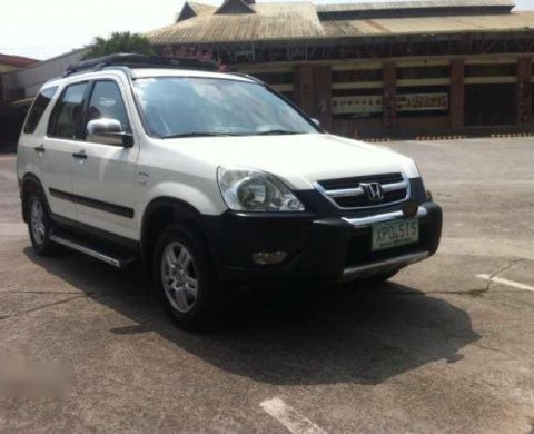 Honda Crv 2003 Matic Tranny White Very Fresh 92788