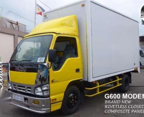 isuzu closed van brand new
