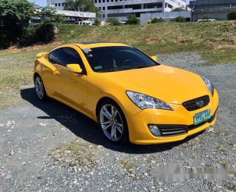 Hyundai Genesis Coupe Р¶РµР»С‚С‹Р№