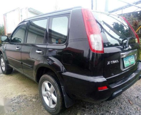 nissan x trail 2005 black