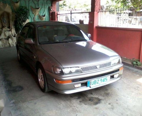 1996 Toyota Corolla Gli Mt Silver For Sale 319439