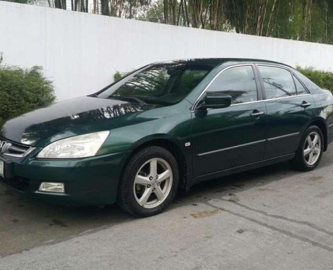 green 2005 honda accord