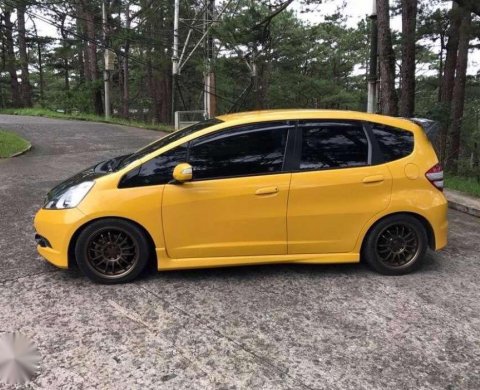 Honda Jazz Yellow Modified Jualan Mobil