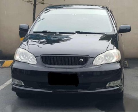 Toyota Corolla Altis S 1 6 06 Black For Sale
