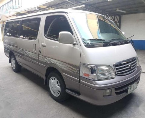 Hiace best sale 2003 model