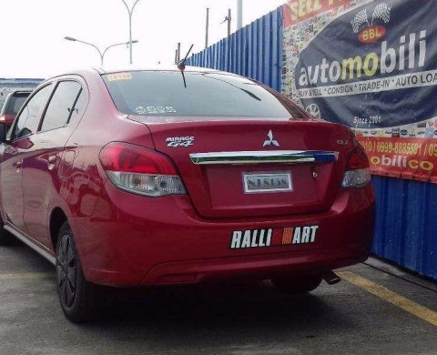 2015 Mitsubishi Mirage G4 Glx Red Automobilico Sm City Soouthmall For Sale 410098