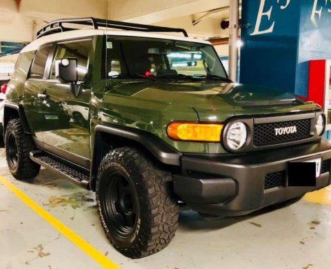 2014 Toyota Fj Cruiser Special Edition Army Green Trail Teams 445683