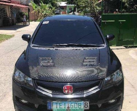 Honda Civic 2010 1.8s at Full Carbon Fiber Hood 428065