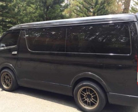 black van