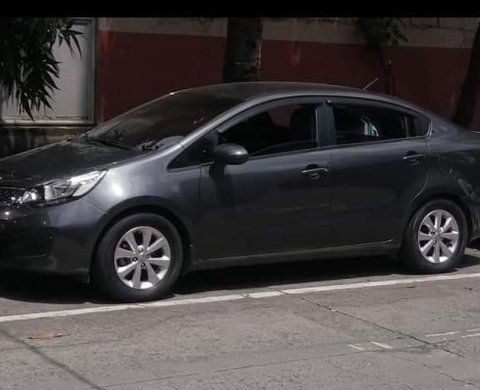 Kia Rio 2015 Gray Sedan For Sale 535537