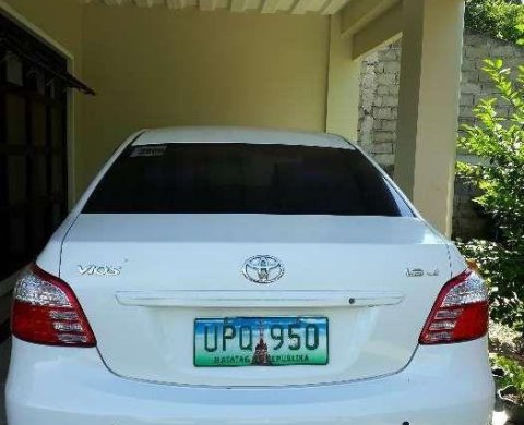 Second Hand Toyota Vios 1 3j 2013 Model Color White 537262