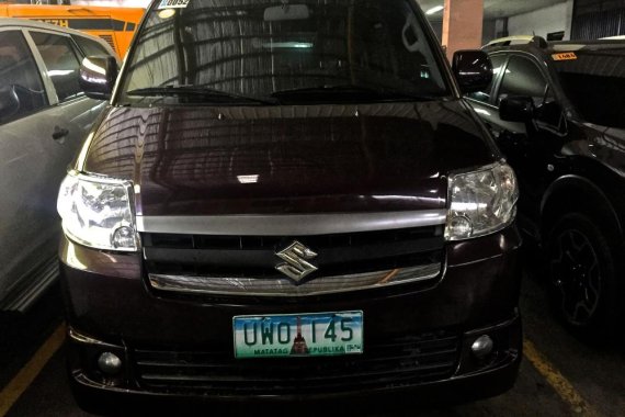 Suzuki Apv 2012 Gasoline Manual Bronze