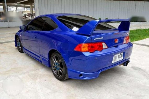 blue honda integra