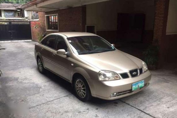 Chevrolet Optra 2005 LS AT Chevy Classy Beige Interior 