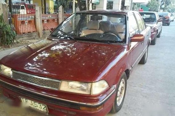 1992 Toyota Corolla 4 DOOR Sedan GL 1.6 80k