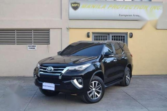 2016 Toyota Fortuner 4x2 Bulletproof B6 level