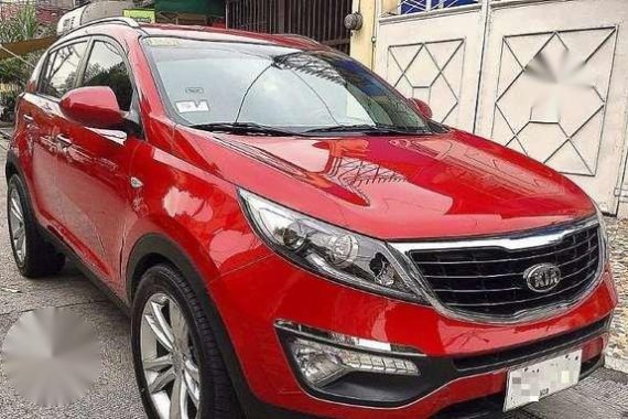 Matic Red Sportage Kia 2015 acq Open For Financing