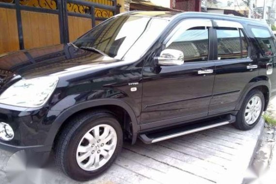 Honda CRV automatic 4x2 black