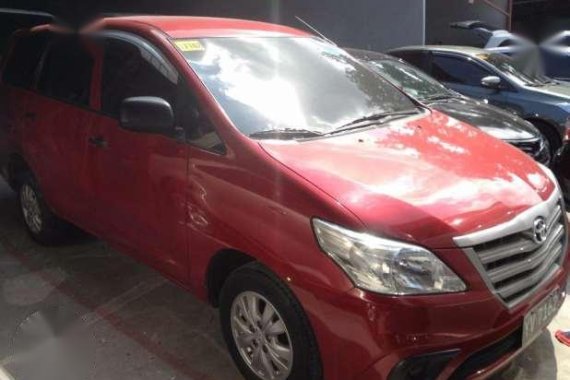 2016 Toyota Innova 2500 E Manual Red