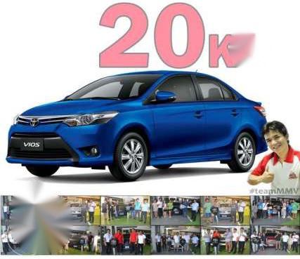 Brand new Toyota Batangas Vios Promo 20k