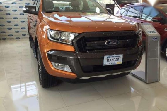 90K Allin Down Payment 2017 Ford Ranger Wildtrak 4x2 AT