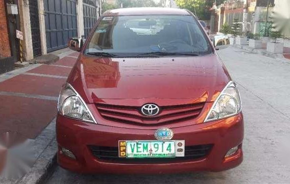 Toyota Innova 2009 E Automatic