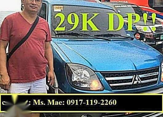 29k DP Mitsubishi Adventure Glx Gls Sport 2017
